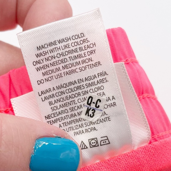 NEW Danskin Now Women's Performance Athletic Shorts w/ Liner Bright Pink Large - Picture 9 of 13